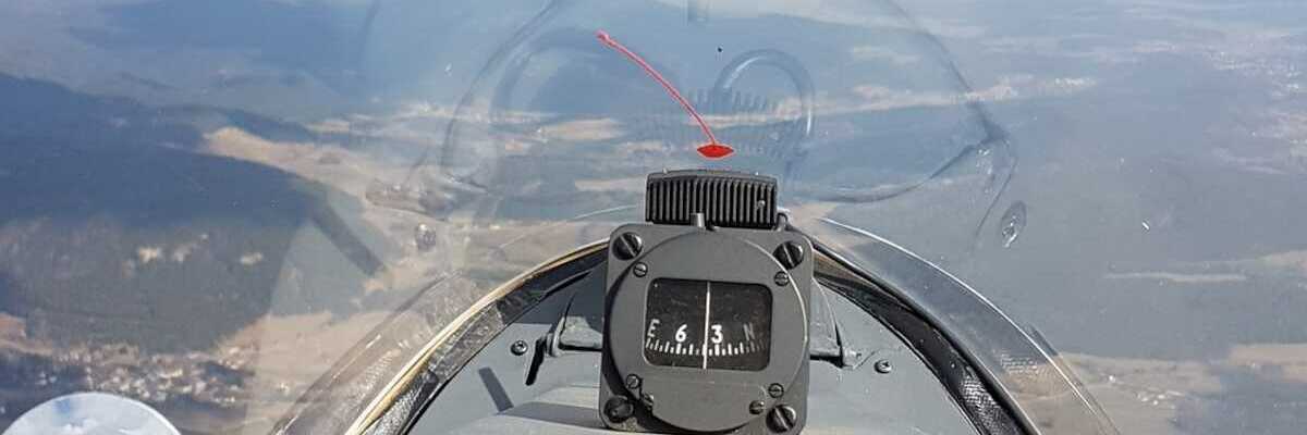 Flugwegposition um 11:13:33: Aufgenommen in der Nähe von Gemeinde Gloggnitz, Gloggnitz, Österreich in 1405 Meter